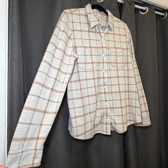 FAHERTY | Classic sweater shirt Sandy Trails Plaid - Picture 6 of 11